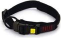 Beeztees Parinca Hondenhalsband Nylon - Zwart 35-40 cm x 20 mm