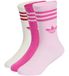 adidas Originals Chaussettes - Lot de 3 - Orchid Fusion/Semi Lucid Fu