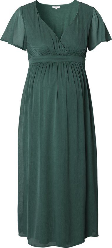 Noppies Jurk Amelie Zwangerschap - Maat S - Dames - Pine