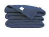 POYET MOTTE POLECO Fleecedeken, polyester, 180 x 220 cm, marineblauw