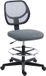Vinsetto Chaise de dessin - Tissu en maille, mousse - 59 x 61 x 113 cm - Gris foncé
