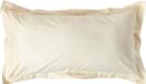 Homescapes Kussensloop 50x90 cm met Rand (Oxford) – Crème – 100% Egyptisch Perkal Katoen – 200 TC