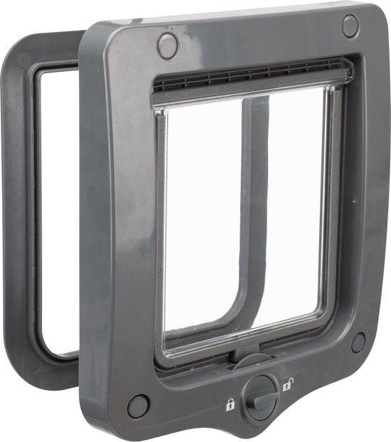 Trixie 2-weg Kattenluik - Grijs