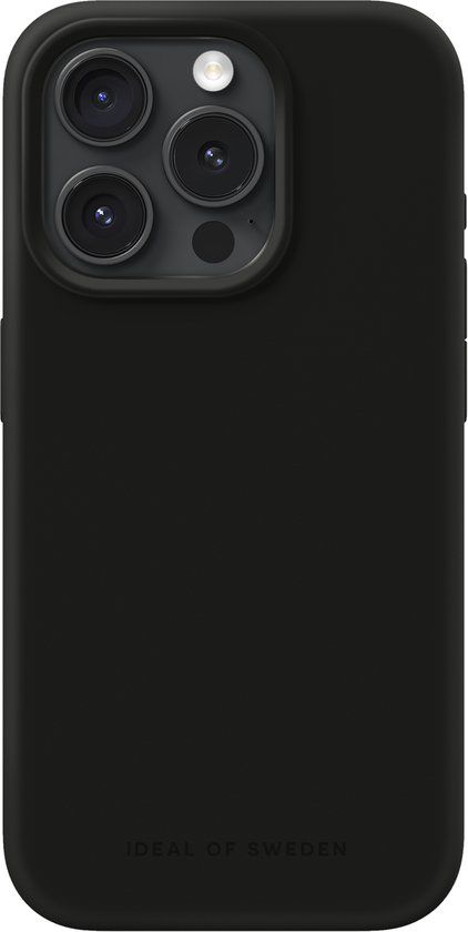 iDeal of Sweden Silicone Case MagSafe iPhone 15 Pro Black