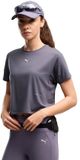 Puma Brightstride Cloudspun T-shirt Korte Mouwen Vrouw XS Inky Depths Polyester