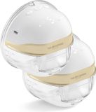 Vulpes Goods BabyCare Elektrische Draadloze Dubbele Borstkolf PRO Versie Premium White & Gold