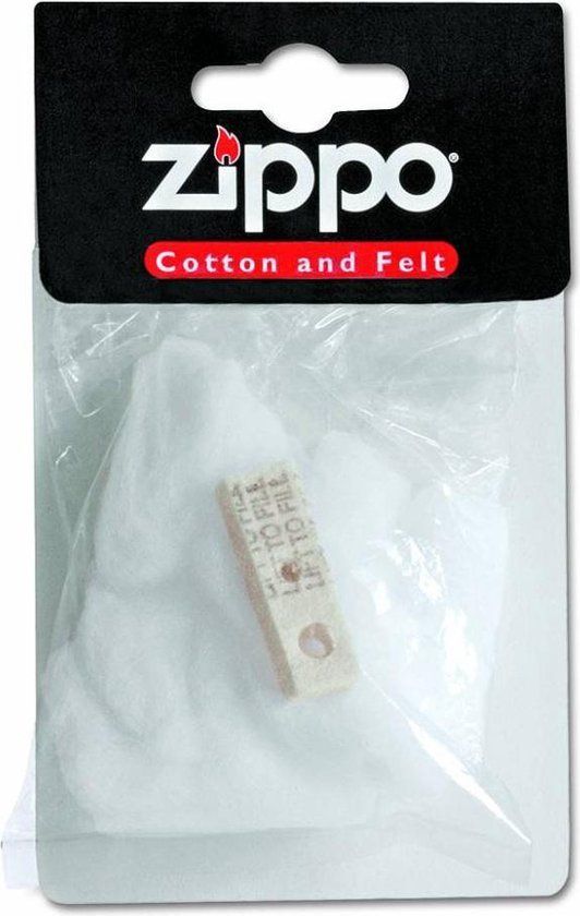 Zippo Cotton & Felt Service Kit - White