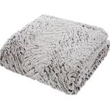 Catherine Lansfield Wolf Faux Fur 150x200cm Deken Throw Neutraal