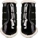 HKM Comfort Lak Gaiters - Zacht gevoerd, S, Zwart