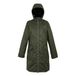 Regatta Womens Romine II geïsoleerde waterdichte jas - donkerkaki/zwart - 20