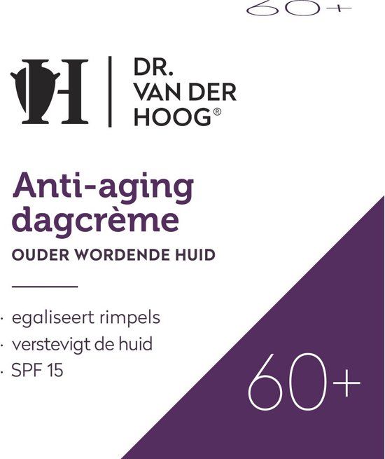 Dr. van der Hoog Anti Age Dagcreme 60 Plus - 50ml - Unisex