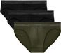 HOM Slip ' Mini Briefs Classic ' kaki / zwart