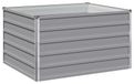 Syfax Verhoogd Tuinbed Grijs 100 x 80 x 55 cm Gegalvaniseerd staal