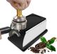 Presse-café en acier inoxydable avec support pour café