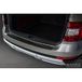 Zwart Skoda Zwart RVS Achterbumperprotector passend voor Skoda Octavia III Scout 2014-2020 'Ribs'