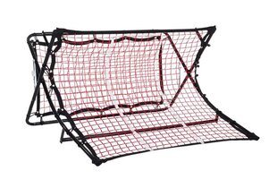 Pure2Improve Soccer Rebounder - Voetbal Rebounder - Zwart/Rood