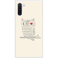 Samsung Siliconen hoesje compatibel met Galaxy Note 10 I Love Owls