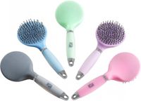 Equi-Theme Hippo-Tonic Gel Staart- en Manenborstel - Lichtroze