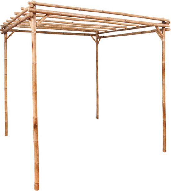 vidaXL Pergola - 170x170x220 cm - bamboe