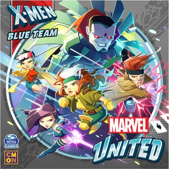 Asmodee Marvel United X-Men Blue Team