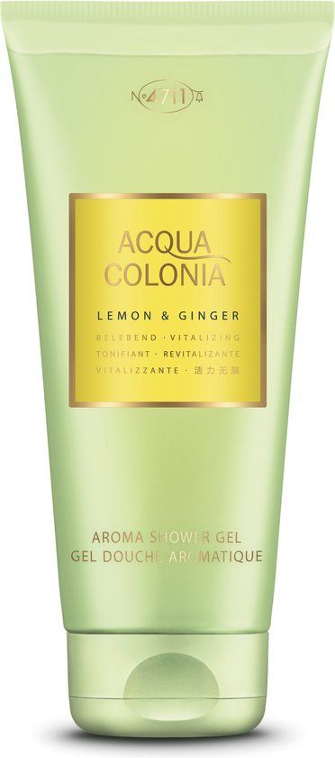 4711 Acqua Colonia Vitalizing Lemon & Ginger Shower Gel - 200ml