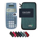 Texas Instruments TI-30XS MultiView Wetenschappelijke Rekenmachine met WYNGS Beschermhoes - Turkoois