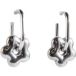 24 Couleurs Boucles d'oreilles ornées de petites fleurs femme