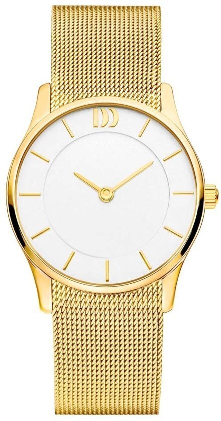 Danish Design IV05Q1063 horloge dames - goud - edelstaal doubl