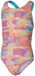 Speedo Digital Allover Leaderback Maillot de bain Multicolore 11-12 Ans Fille