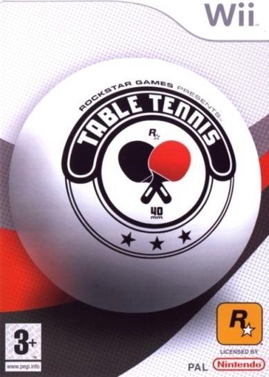 Rockstar Table Tennis - Nintendo Wii - Standard Edition