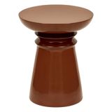 Atmosphera Bijzettafel Jaya rond, diameter 38 cm, rood