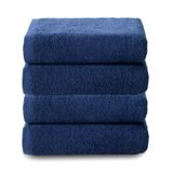 Top Towels - Badhanddoeken - Set van 4 Handdoeken - Handdoeken Grote Handen - Wastafelhanddoek 50 x 100 cm