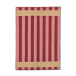 Scandi Living Plaid en laine Aisles 130x180 cm Rouge
