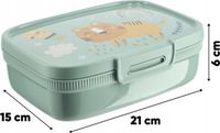Curver Snapbox Kinder Lunchbox Broodtrommel 1,3 Liter Groen