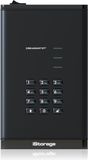 iStorage diskAshur DT3 HDD – externe harde schijf – 22TB – USB – 256-bit – Zwart