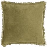 Yard Jaye Velvet Omzoomd Polyester Gevuld Kussen