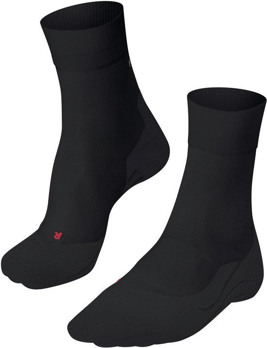 FALKE RU 4 Compression Hardloopsokken Heren Zwart - Maat 46-48