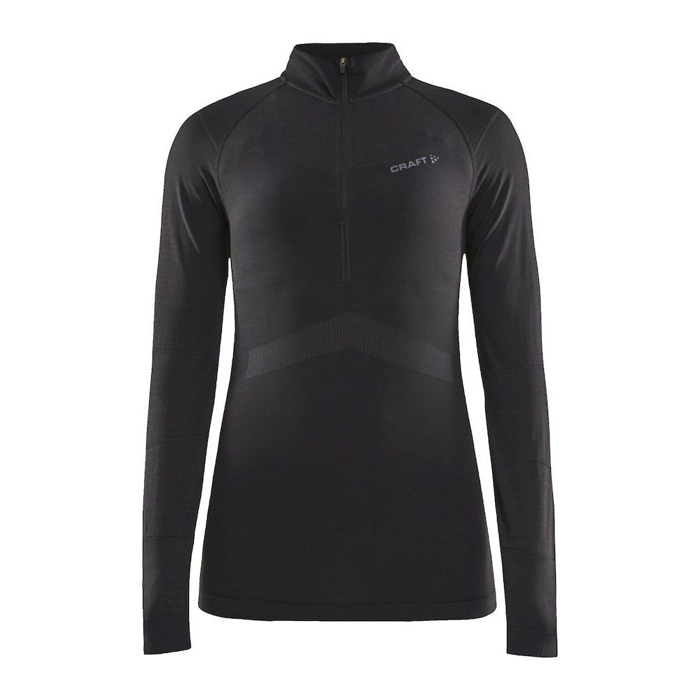 Craft Active Intensity Zip Shirt Zwart