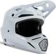 Fox Racing Helm Fox V3 RS Carbon Solid White S, volwassenen