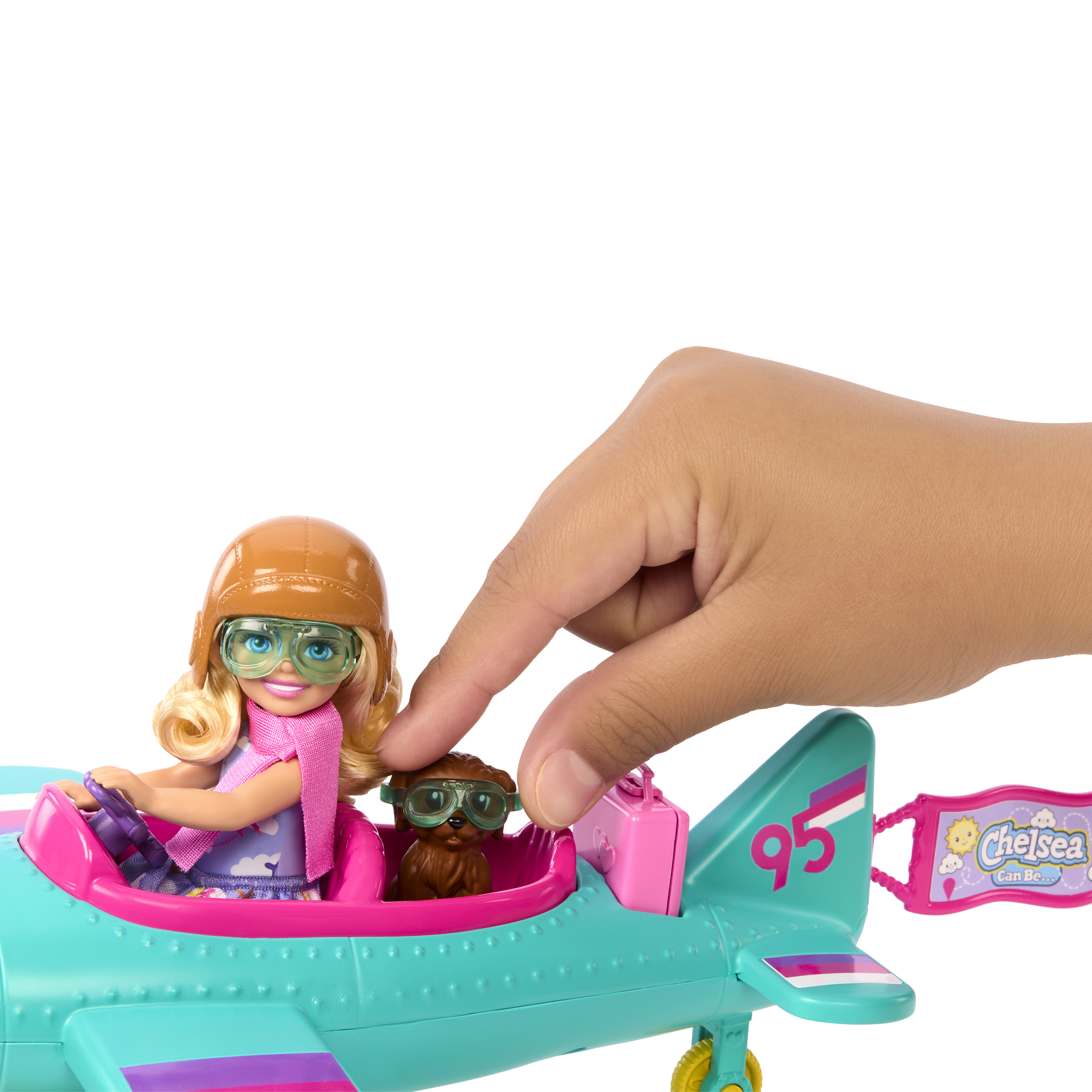 Barbie Barbie Chelsea Beroepenpop Speelset met Pop en Vliegtuig
