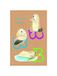 Komar ABC Animal B muurschildering | Poster kinderkamer brieven afbeelding woonkamer slaapkamer wanddecoratie | zonder lijst | P036B-30x40 | grootte 30x40 cm (breedte x hoogte)