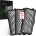 DEGG® HEPA Koolstoffilter Geschikt voor Miele – Vervangt SF-HA 50 / Active AirClean 50 – Voor Complete C3, C2, S8, S6, S5, S4 – 3 STUK(S)
