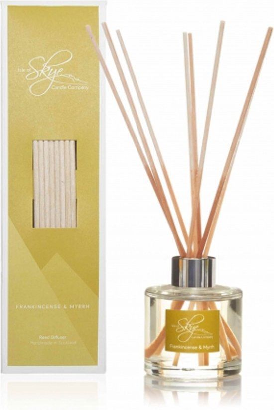 Isle of Skye Candle Company Frankincense & Myrrh Reed Diffuser - transparant