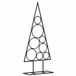 vidaXL Arbre de Noël en métal, noir, 60 cm