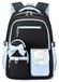 Sac à dos imperméable pour filles avec compartiment pour ordinateur portable