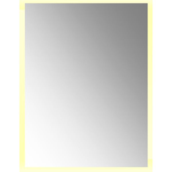 Plieger Ambi spiegel 60x80cm met LED verlichting rondom + verwarming omkeerbaar 8712046282082
