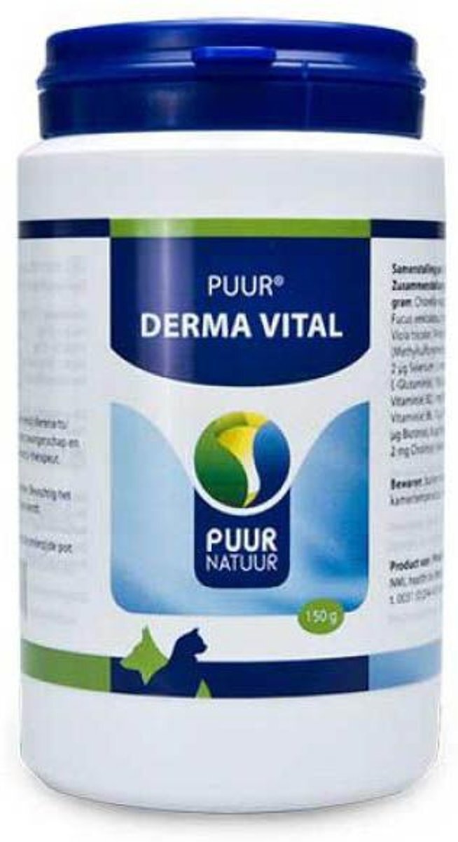 Puur Derma Vital Natuur Vitaal Huid En Vacht 150 GR