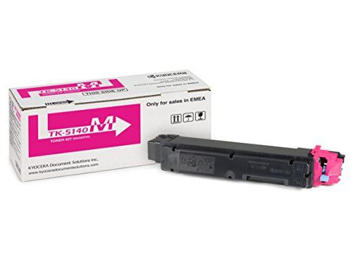 Kyocera TK-5140M Toner Cartridge - Magenta - Compatible with ECOSYS M6030cdn, M6530cdn, P6130cdn