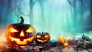 FOTAPIPIJN Halloween Tapis de porte - Intérieur/Extérieur - 40x60cm - Polyester - Antidérapant
