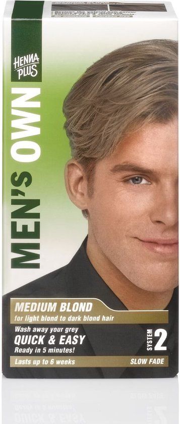 Hennaplus Men's Own Haarkleuring Medium Blond